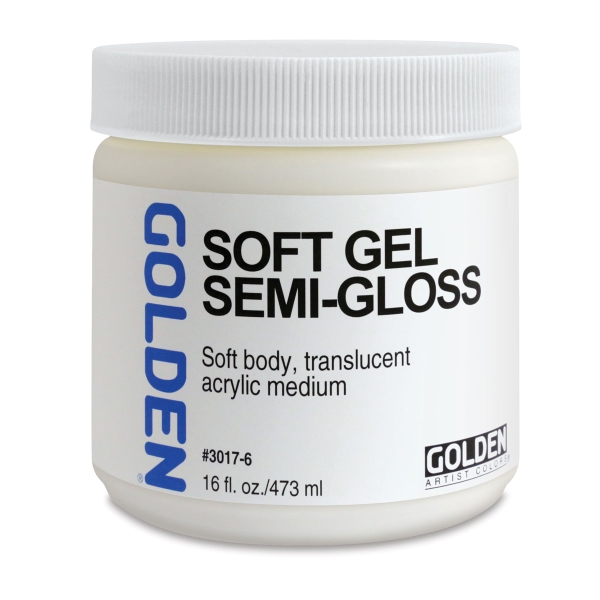 Golden Soft Gel (Semi Gloss) 8oz Thumbnail