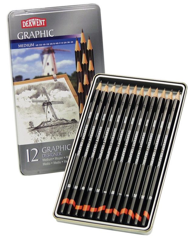 GRAPHIC DESIGN PENCIL SET OF 12 Thumbnail