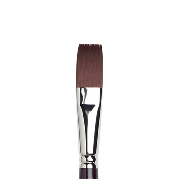 GALERIA BRUSH FLAT LONG HANDLE SIZE #18 Thumbnail