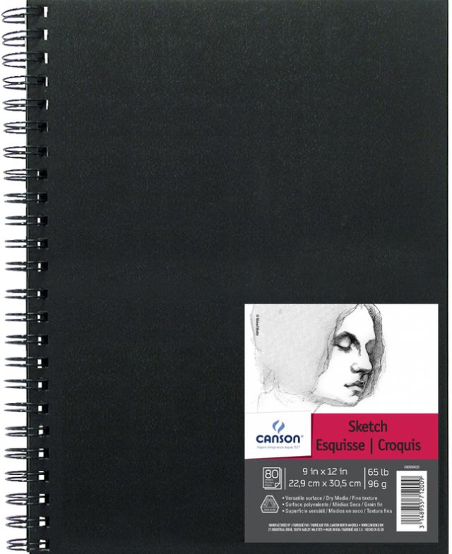 CANSON FIELD SKETCH BOOK 80 SHEETS 9