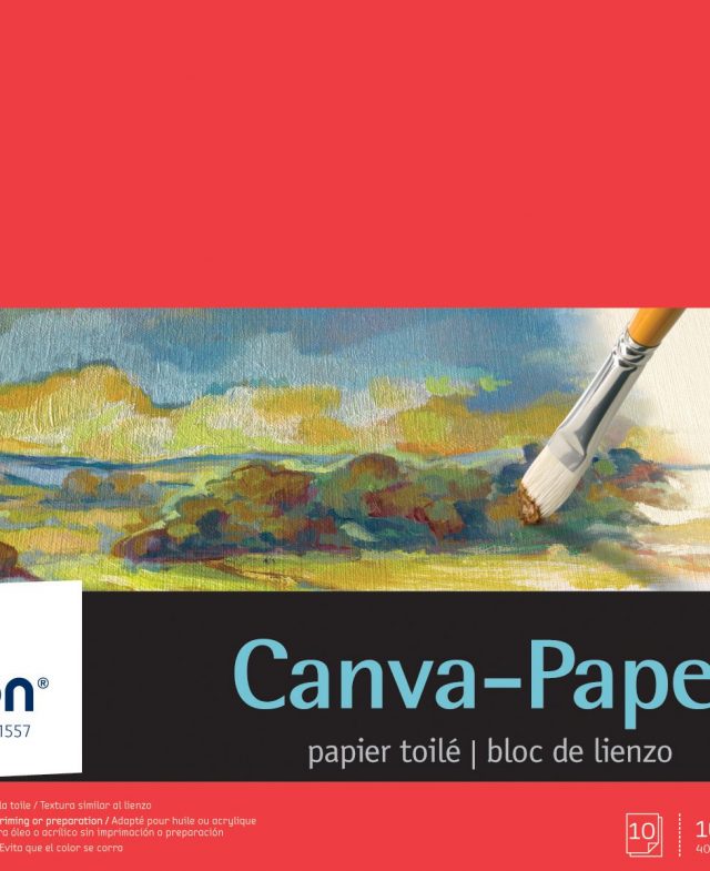 TAPE BOUND CANVA-PAPER 10 SHEETS 136 LB 16