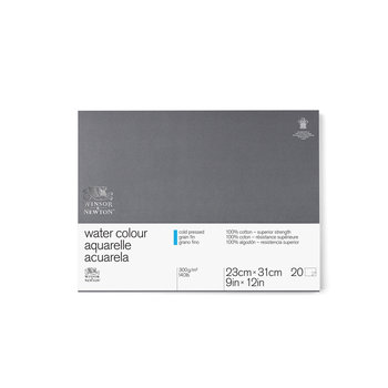 WATER COLOUR PROFESSIONAL PAD 140 lb COLD 20 SHEETS 9