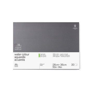 WATER COLOUR PROFESSIONAL PAD 140lb ROUGH 20 SHEETS 10
