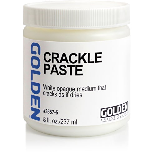 Golden Crackle Paste 8oz Thumbnail
