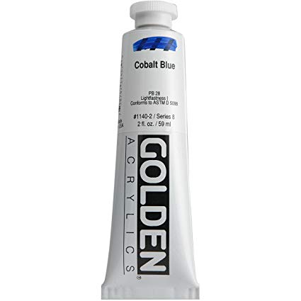 Golden Heavy Body Acrylic Cobalt Blue 59ml Thumbnail