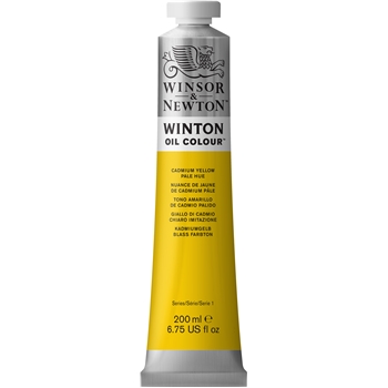 WINTON OIL COLOUR CADIUM YELLOW PALE HUE 200ml Thumbnail