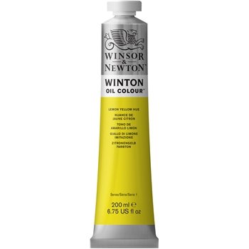 WINTON OIL COLOUR LEMON YELLOW HUE 200ml Thumbnail