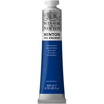 WINTON OIL COLOUR PHTHALO BLUE 200ml Thumbnail