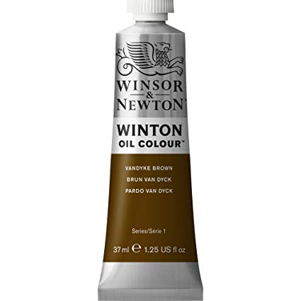 WINTON OIL COLOUR VANDYKE BROWN 37ml Thumbnail