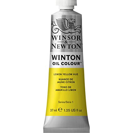 WINTON OIL COLOUR LEMON YELLOW HUE 37ml Thumbnail