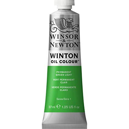 WINTON OIL COLOUR PERMINENT GREEN LIGHT 37ml Thumbnail