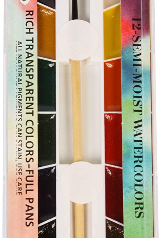 YARKA WATERCOLORS SET OF 12 Thumbnail