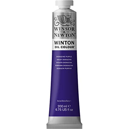 WINTON OIL COLOUR DIOXAZIN PURPLE 200ml Thumbnail