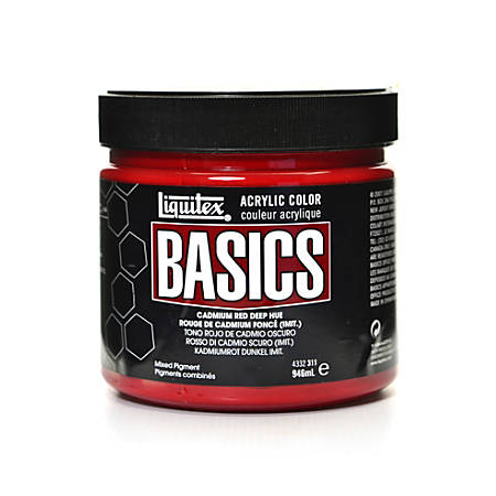 BASICS CADIUM RED DEEP HUE 32oz Thumbnail