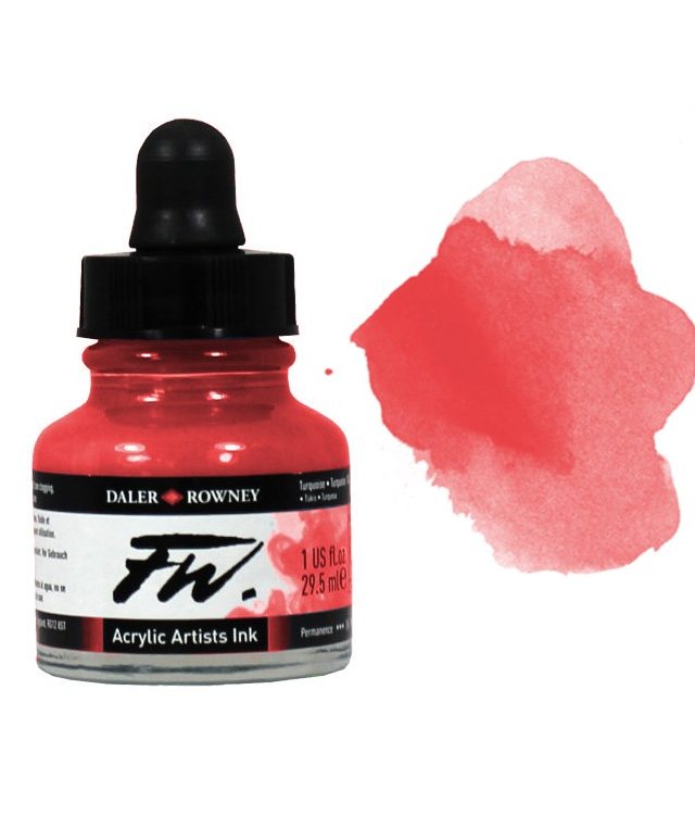FW INK ACRYLIC FLAME RED 1oz Thumbnail