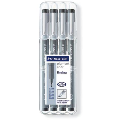 PIGMENT LINER SET OF 4 / 0.1mm 0.3mm 0.5mm 0.7mm Thumbnail