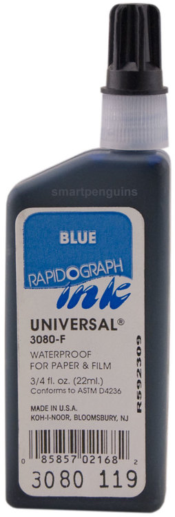 INK BLUE UNIVERSAL WATERPROOF 3/4oz Thumbnail