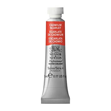 Winsor & Newton Professional Watercolor Cadmium Scarlet 5ml Thumbnail
