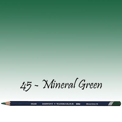 WATERCOLOUR PENCIL MINERAL GREEN 45 Thumbnail