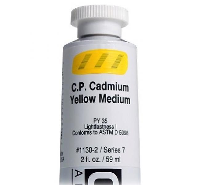 Golden Heavy Body Acrylic Cadmium Yellow Medium 59ml Thumbnail