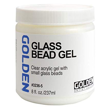 Golden Glass Bead Gel 8oz Thumbnail