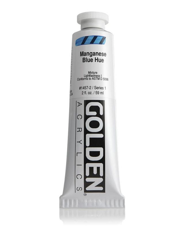 Golden Heavy Body Acrylic Manganese Blue Hue 59ml Thumbnail