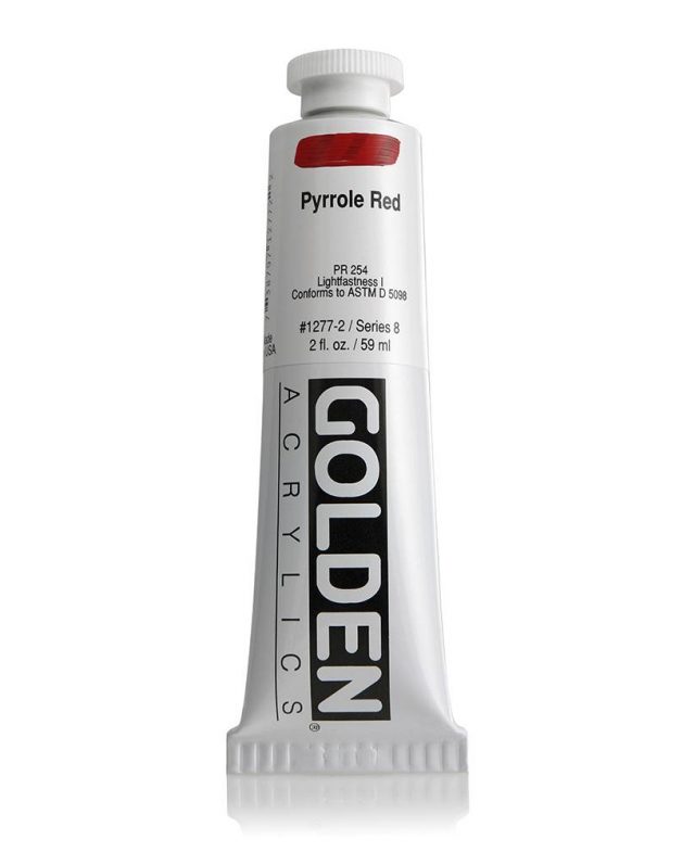 Golden Heavy Body Acrylic Pyrole Red 59ml Thumbnail
