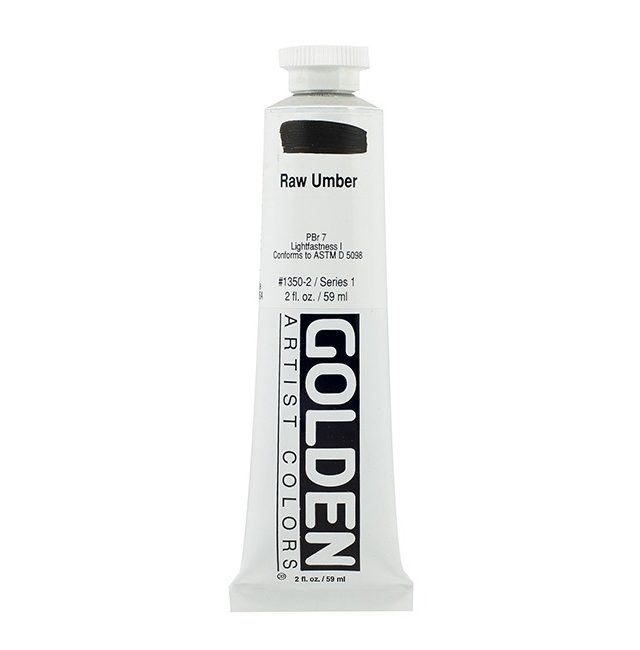 Golden Heavy Body Acrylic Raw Umber 59ml Thumbnail