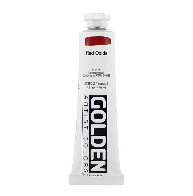 Golden Heavy Body Acrylic Red Oxide 59ml Thumbnail