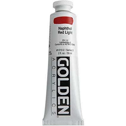 Golden Heavy Body Acrylic Naphthol Red Light 59ml Thumbnail