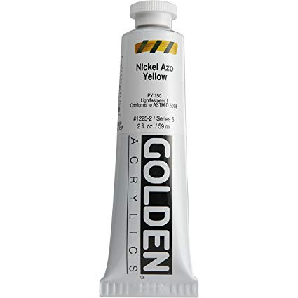 Golden Heavy Body Acrylic Nickel Azo Yellow 59ml Thumbnail