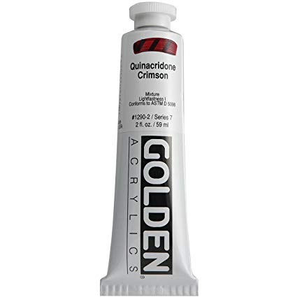 Golden Heavy Body Acrylic Quinacridone Crimson 59ml Thumbnail