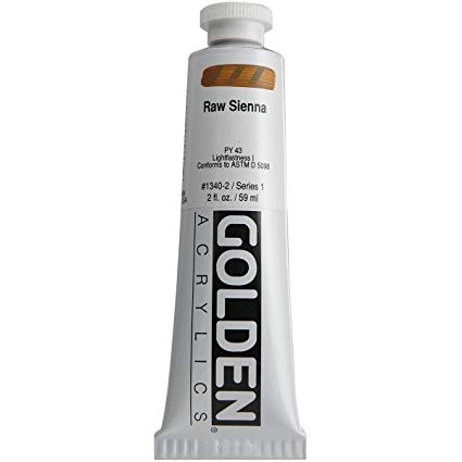 Golden Heavy Body Acrylic Raw Sienna 59ml Thumbnail