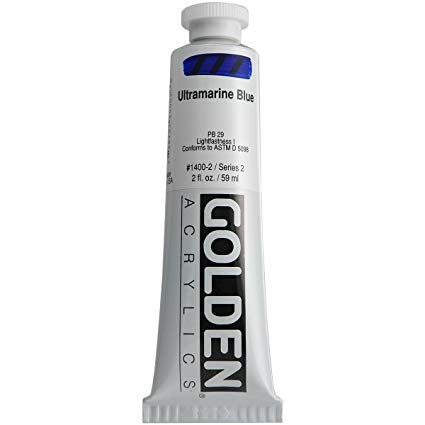 Golden Heavy Body Acrylic Ultramarine Blue 59ml Thumbnail