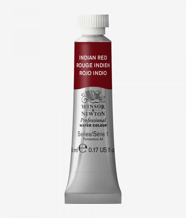 Winsor & Newton Professional Watercolor Indian Red 5ml Thumbnail