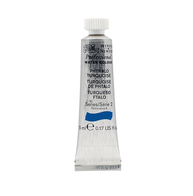 Professional Watercolor Phthalo Turquoise 5ml Thumbnail