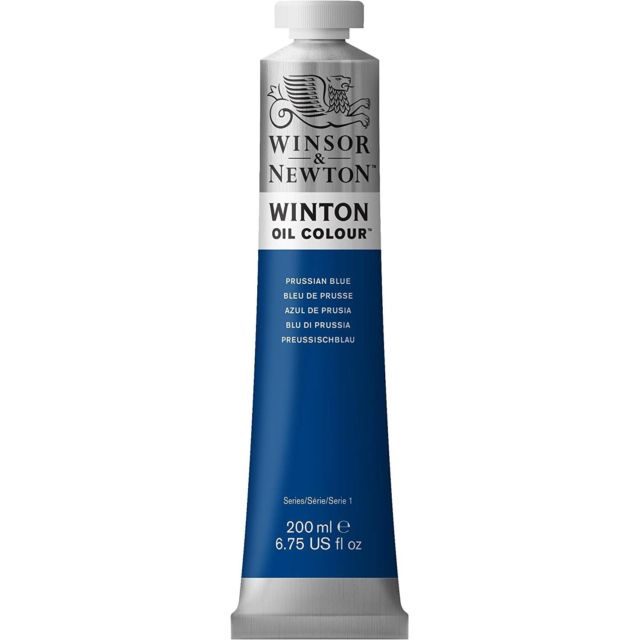 WINTON OIL COLOUR PRUSSIAN BLUE 200ml Thumbnail