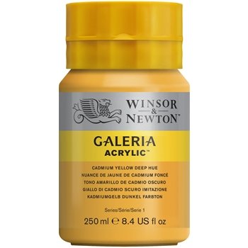Galeria Acrylic Cadmium Yellow Deep Hue 250ml Thumbnail