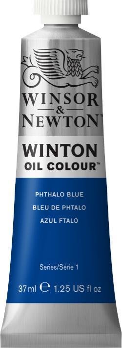WINTON OIL COLOUR PHTHALO BLUE 37ml Thumbnail