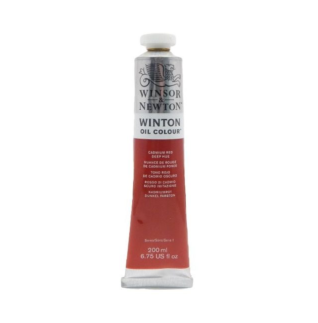 WINTON OIL COLOUR CADIUM RED DEEP HUE 200ml Thumbnail