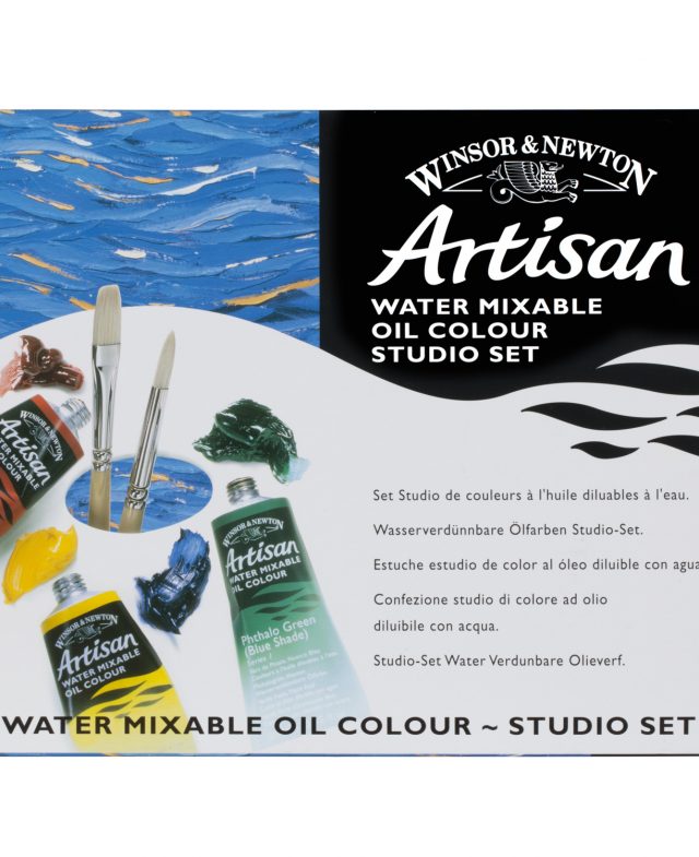 ARTISAN WATER MIXABLE OIL COLOUR STUDIO SET 14 PC Thumbnail