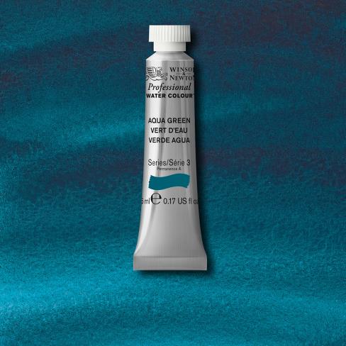 WATER COLOUR PAINT SERIES 3 AQUA GREEN LIMITED 5ML Thumbnail