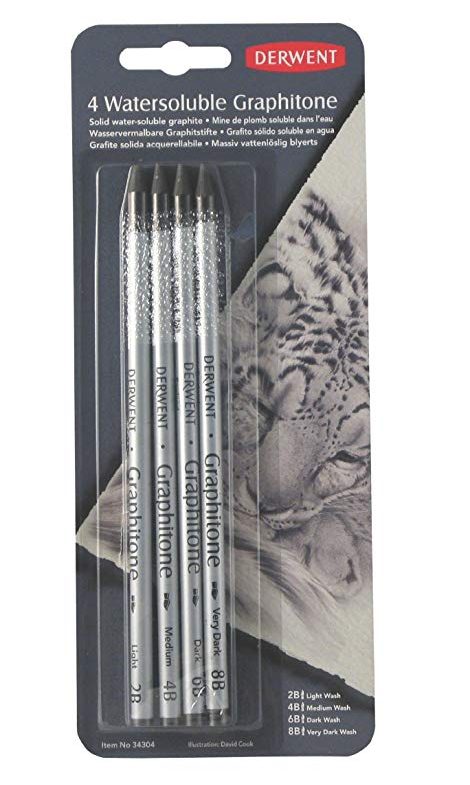 WATERSOLUBLE GRAPHITONE PENCILS SET OF 4 Thumbnail