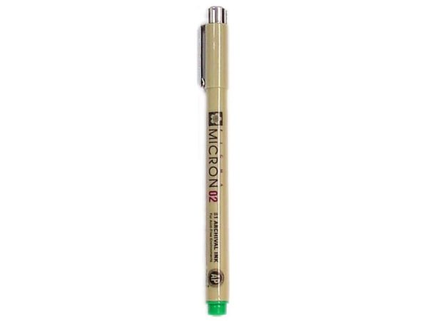 MICRON 02 PEN GREEN | Art Cansel | Art Supplies | St. John's ...