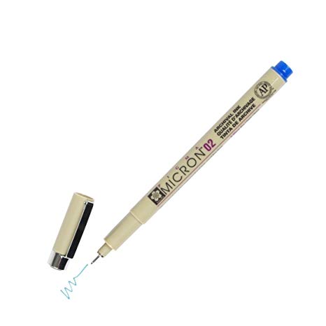 MICRON 02 PEN BLUE Thumbnail