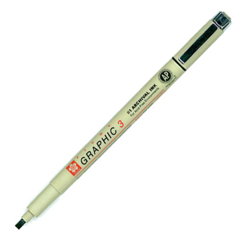 MICRON GRAPHIC 3mm BLACK Thumbnail