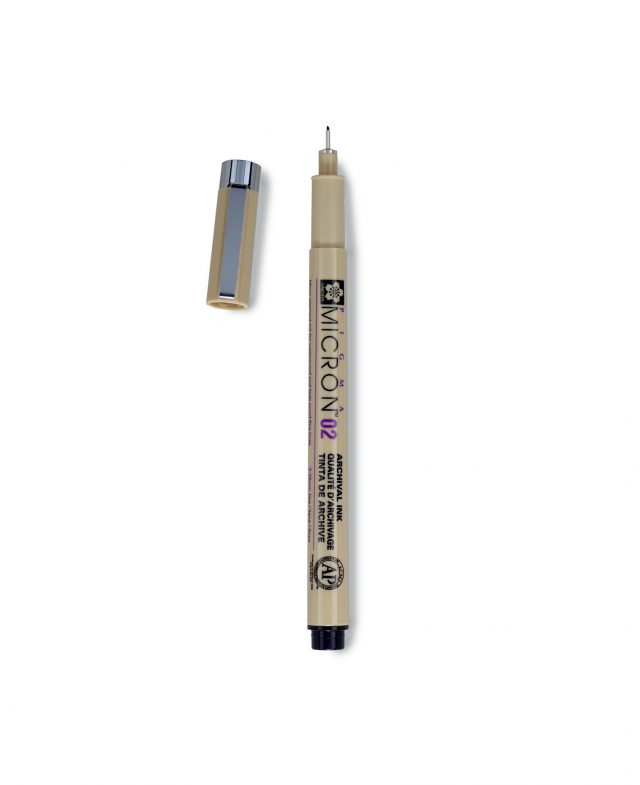 MICRON 02 PEN BLACK Thumbnail