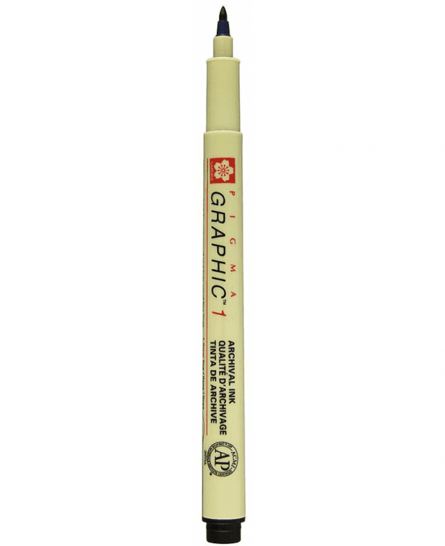 MICRON GRAPHIC 1mm PEN BLACK Thumbnail