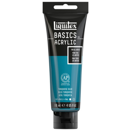 BASICS ACRYLIC TURQUOISE BLUE 118 ml Thumbnail