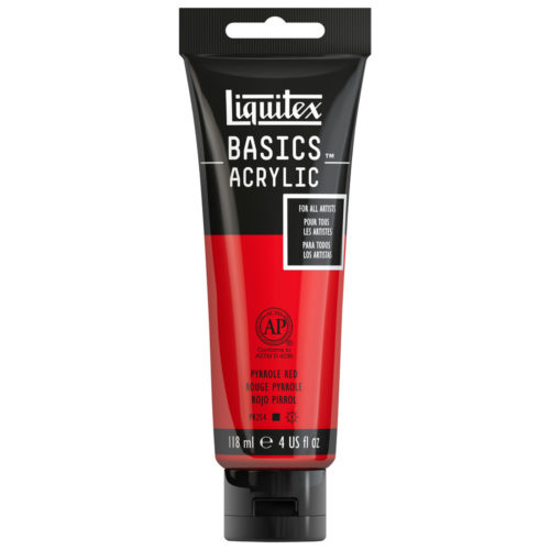 BASICS ACRYLIC PYRROLE RED 118 ml Thumbnail